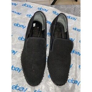 Adrianna Papell Maura Textured Studded Loafers  Searay Size 7.5